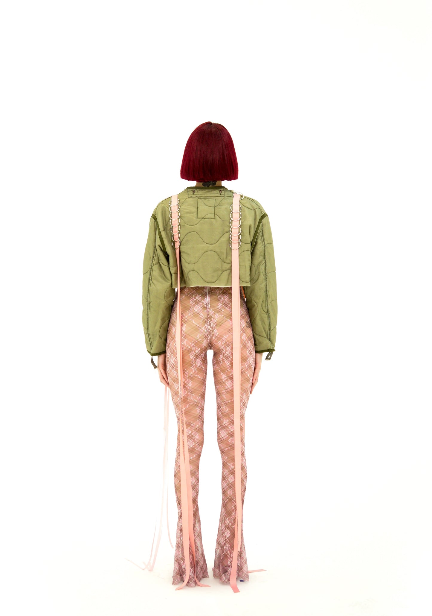 Cropped Vintage Military Jacket