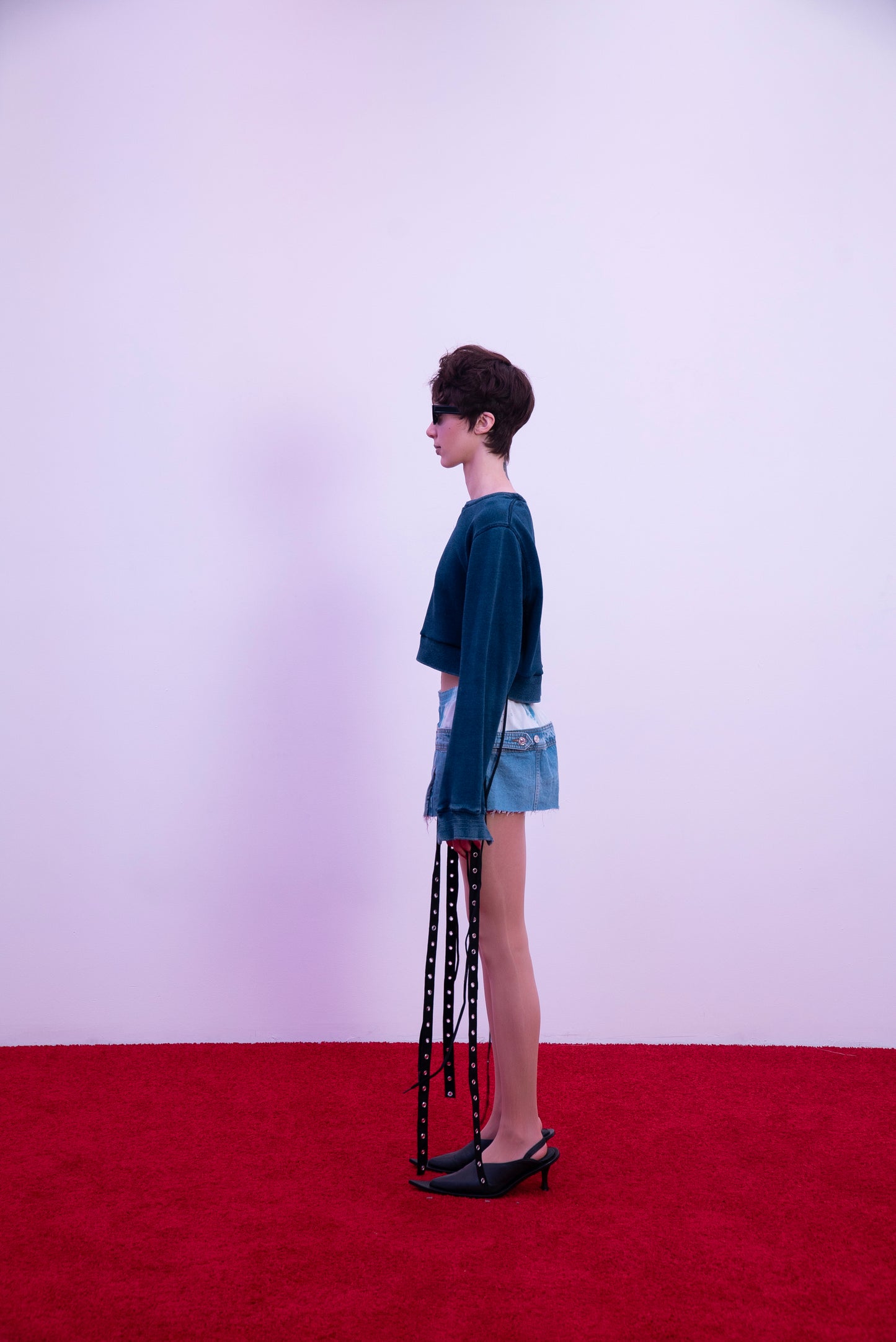 Layered Mini-skirt